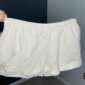 Cream, recycle, low rise, sweatshirts extra large